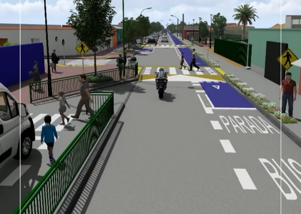 LOS ANDES: [VIDEO] Proyecto financiado por el MINVU renovará Avenida Independencia con ciclovía, iluminación y nuevos cruces peatonales