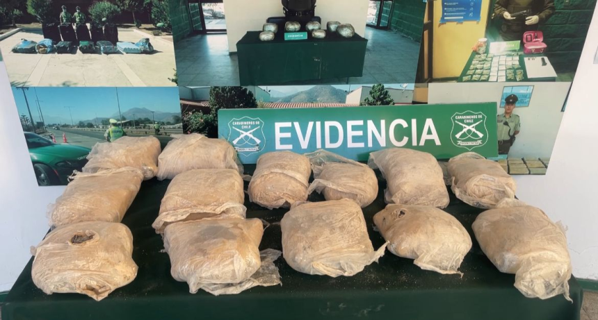 NOGALES: Pasajero de bus fue detenido tras ser sorprendido con casi 15 kilos de marihuana: olor lo delató