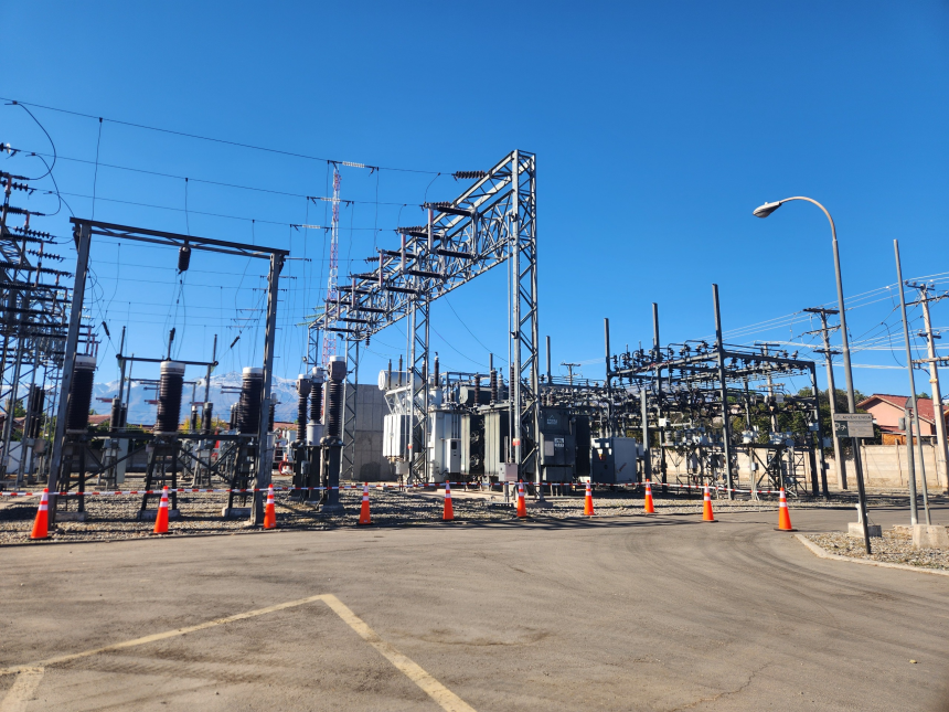 LOS ANDES: Subestación móvil busca reforzar continuidad del suministro eléctrico durante el invierno