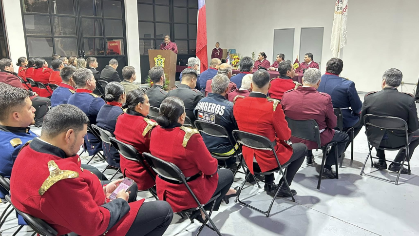 PANQUEHUE: Sexta Compañía de Bomberos de Panquehue conmemoró 48 años de servicio a la comunidad