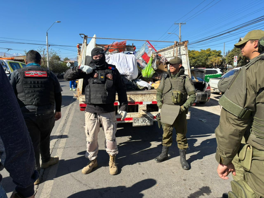 SAN FELIPE: Refuerzan fiscalizaciones en feria Diego de Almagro con más de 100 controles y detenidos