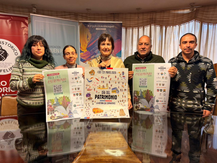SAN FELIPE: Municipio prepara jornada patrimonial con tren turístico, museos y más de 25 actividades culturales