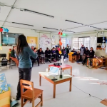 SAN FELIPE: CESFAM realizó charla preventiva por aumento de enfermedades respiratorias en Jardín Renacer