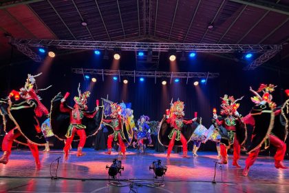 CALLE LARGA: Gimnasio Municipal de Calle Larga se llenó de cultura con la destacada presentación del Ballet Folclórico Nacional BAFONA