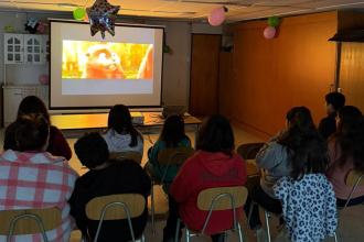 PANQUEHUE: Cine en tu Barrio llevó entretención y cultura a las familias de Panquehue durante las vacaciones de invierno