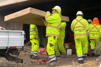LOS ANDES: Trabajo preventivo permitió erradicar rucos en el Puente David García para resguardar la seguridad de las personas