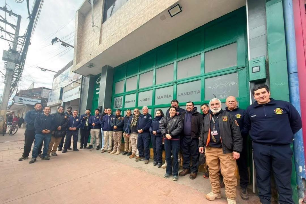 RINCONADA: Cuerpo de Bomberos participa en creación de informe pericial único para fortalecer la investigación de incendios
