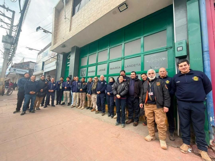 RINCONADA: Cuerpo de Bomberos participa en creación de informe pericial único para fortalecer la investigación de incendios