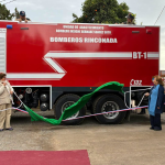 RINCONADA: Bomberos de Rinconada recibe oficialmente nuevo camión aljibe de gran caudal para fortalecer respuesta ante emergencias