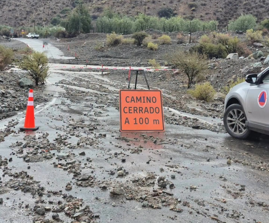 SANTA MARÍA: Vialidad ordena el cierre del badén El Zaino en sector Jahuelito
