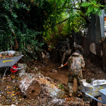 SAN FELIPE: Ejército y municipio realizan limpieza de canales en Curimón para prevenir nuevos anegamientos