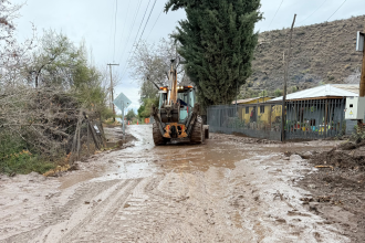 SAN ESTEBAN: Llaman a evitar circular por el sector El Huape - San Miguel debido a trabajos de emergencia