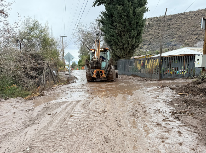 SAN ESTEBAN: Llaman a evitar circular por el sector El Huape - San Miguel debido a trabajos de emergencia