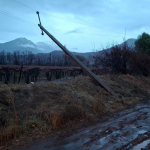 RINCONADA: Caída de poste deja sin suministro eléctrico a tres sectores de la comuna