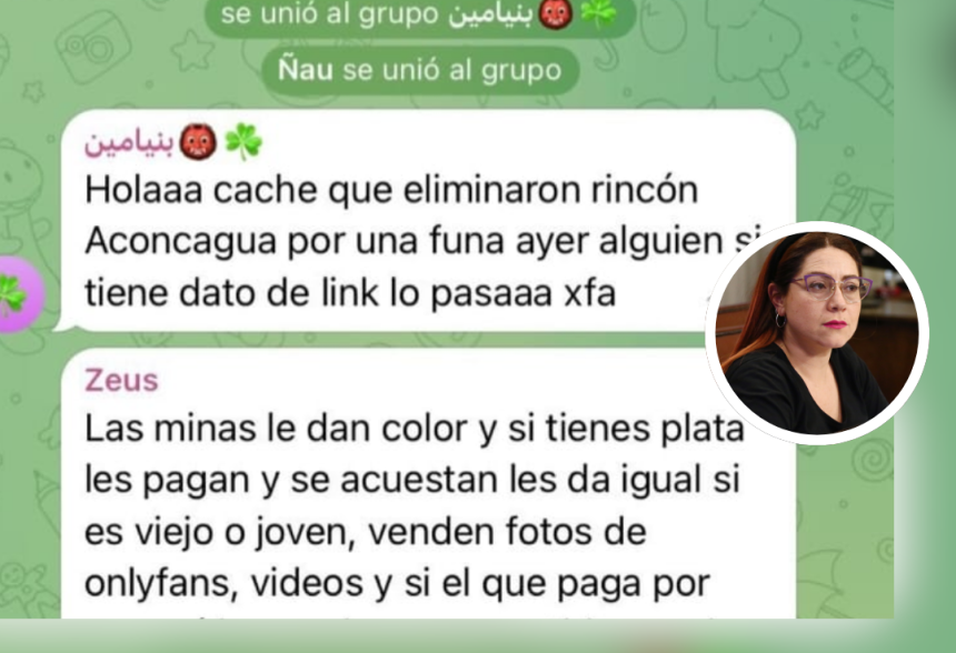 ACONCAGUA: Diputada Bello condena difusión de contenido íntimo de mujeres del Valle del Aconcagua en grupo de Telegram