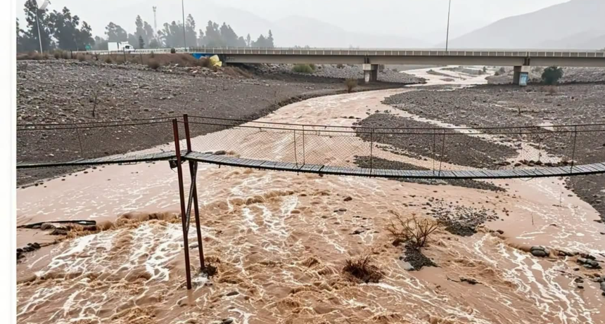 PUTAENDO: Lluvias ya superan los 243 milímetros en Putaendo: sistema frontal continuará durante este martes