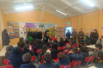SAN FELIPE: Carabineros refuerza la prevención del bullying y ciberbullying con charla educativa y presentación de títeres