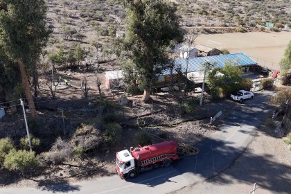 LOS ANDES: SLEP Los Andes aprovecha vacaciones de invierno para realizar limpieza de fosas sépticas en escuelas rurales