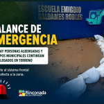 RINCONADA: Municipio confirma que no hay personas albergadas y continúa evaluación de viviendas afectadas