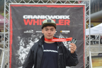 DEPORTES: A solo 560 milésimas del oro: joven aconcagüino conquista la plata en el Crankworx World Tour de Canadá
