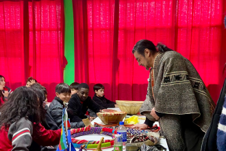 LOS ANDES: Escuela Ferroviaria celebró 82 años de historia con el lanzamiento de un libro sobre la cultura mapuche