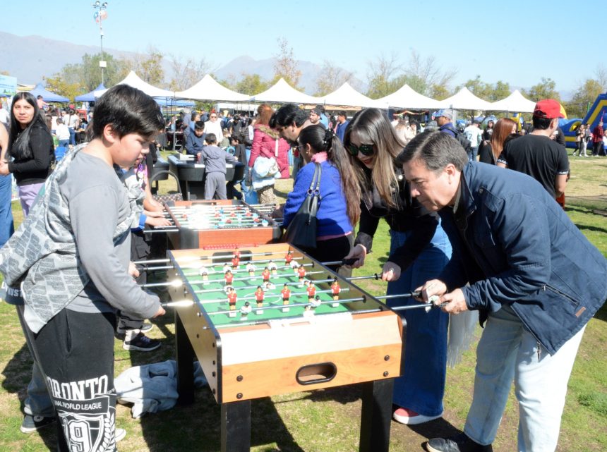 LOS ANDES: Los Andes celebró el Día de la Niñez con una masiva jornada de juegos, participación y encuentro familiar