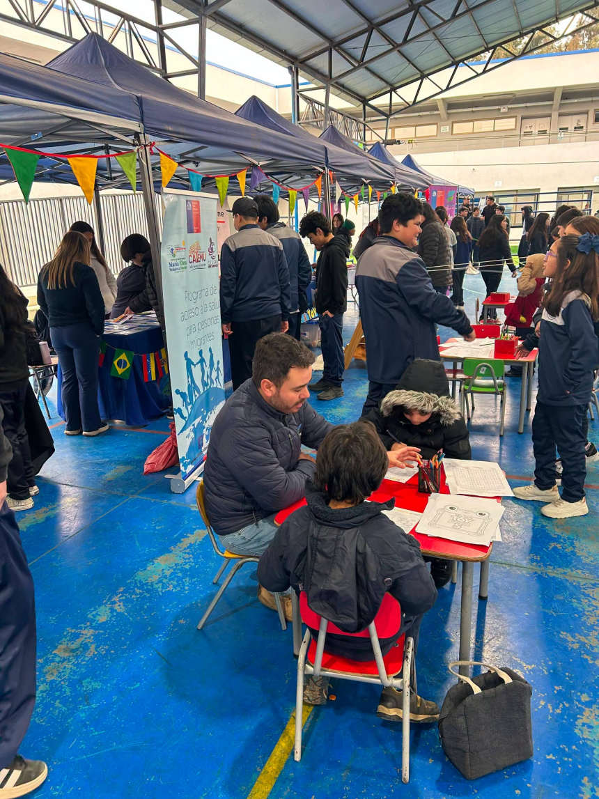 LLAY LLAY: Estudiantes del Liceo El Porvenir participaron en jornada para aprender cómo actuar frente a emergencias