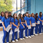 SAN FELIPE: Estudiantes del Liceo Corina Urbina vivieron ceremonia de investidura en enfermería y gastronomía