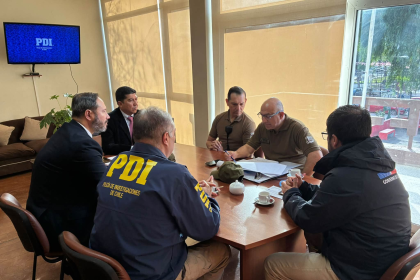 SAN FELIPE: Autoridades policiales refuerzan coordinación de seguridad en la provincia de San Felipe