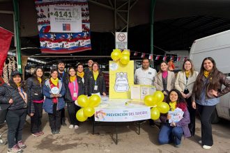 ACONCAGUA: Servicio de Salud Aconcagua despliega acciones de prevención del suicidio en distintas comunas del valle