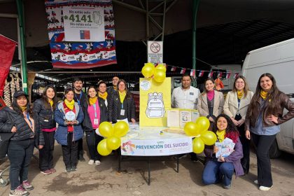ACONCAGUA: Servicio de Salud Aconcagua despliega acciones de prevención del suicidio en distintas comunas del valle