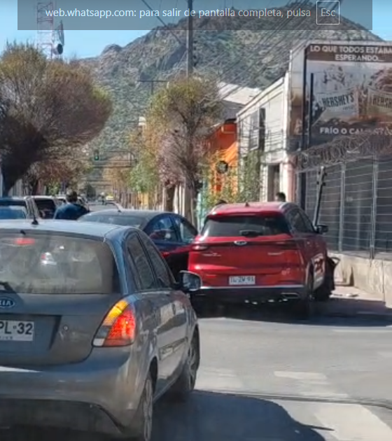 LOS ANDES: Se registra accidente de tránsito en yerbas buenas con O’higgins