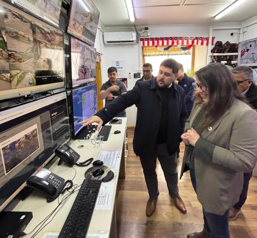 CALLE LARGA: Instalan cámaras lectoras de patentes y control de velocidad en Autopista Los Libertadores