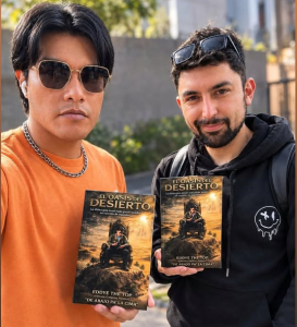 ACONCAGUA: Edinson Gutiérrez presenta su primer libro “El Oasis del Desierto” y prepara lanzamiento oficial en octubre