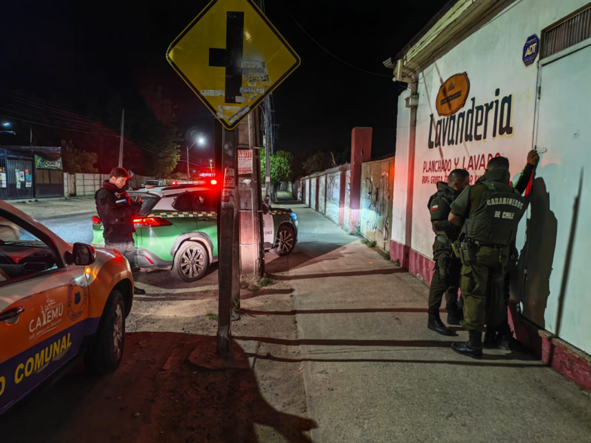 CATEMU: Detienen a hombre de 47 años por amenazas de muerte a Carabineros durante procedimiento policial