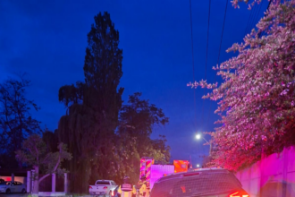 RINCONADA:Motociclista resulta lesionado tras colisionar con camioneta en calle Nueva