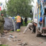 LOS ANDES: Municipalidad de Los Andes y Carabineros realizan retiro de ruco en Avenida Las Industrias
